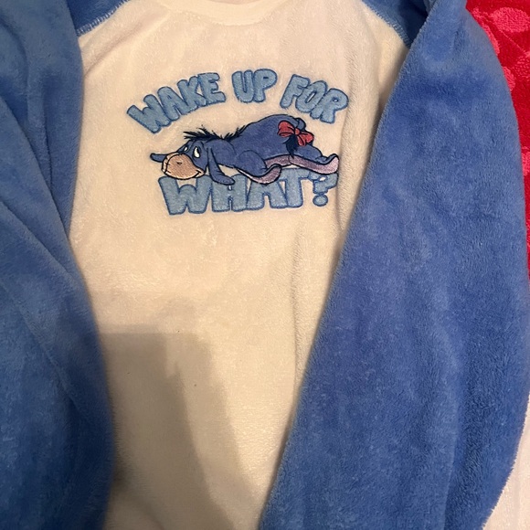 Disney Eeyore Pajamas - Blue and White - Picture 2 of 6